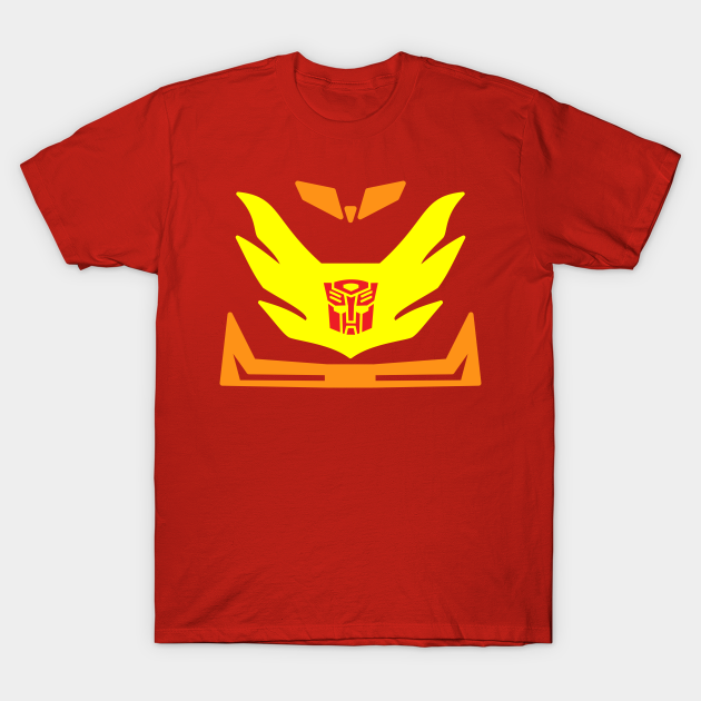 Minimalist Hot Rod Transformers TShirt TeePublic